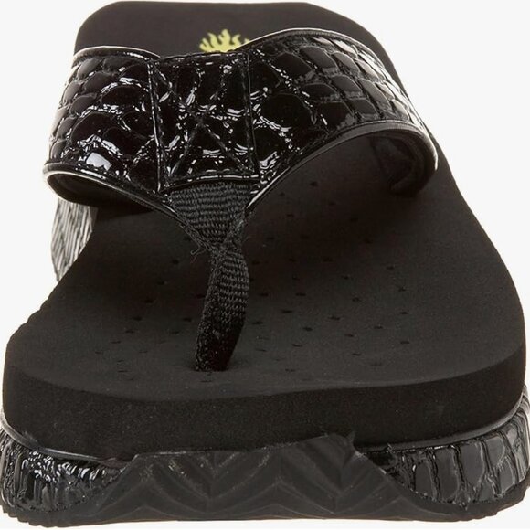 👡 VOLATILE Women’s Mini Croco Wedge Sandal 👡 - Picture 2 of 5